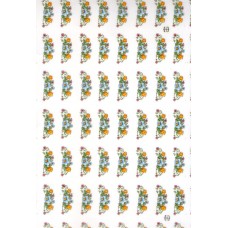 Ref. 79381 - Decalque ramo azul claro pequeno